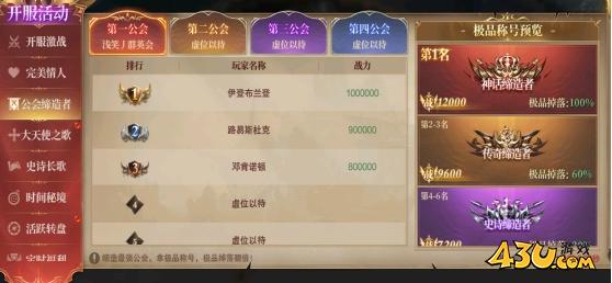 神域纪元高爆版开服活动