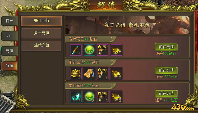 新至尊传说开服活动