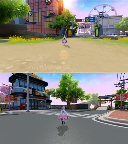 《异能都市》主要场景