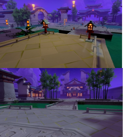 《异能都市》主要场景