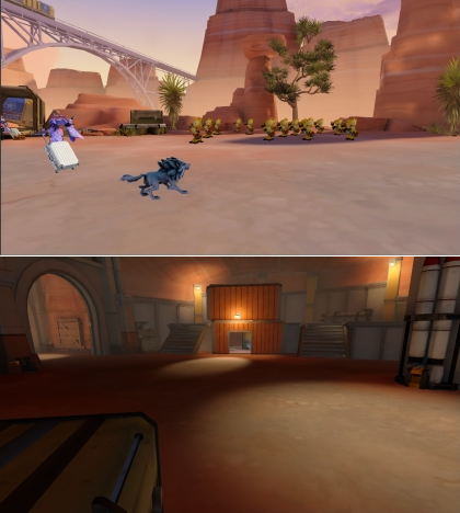 《异能都市》主要场景