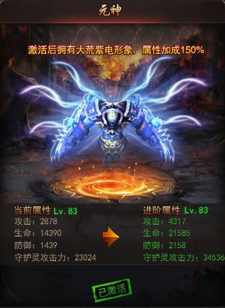 《决战沙邑》守护灵系统