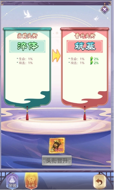 《永恒仙域》境界系统