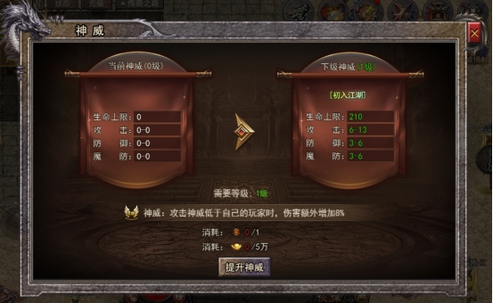 《逆神》神威系统