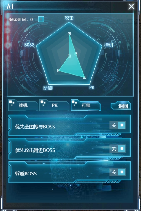 《战神崛起》挂机AI系统 《战神崛起》挂机AI系统