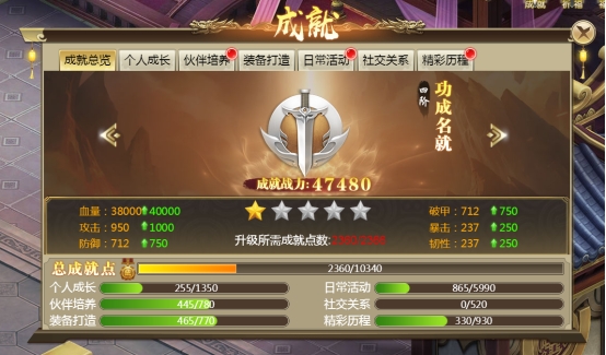 《灵光文明》成就系统 《灵光文明》成就系统