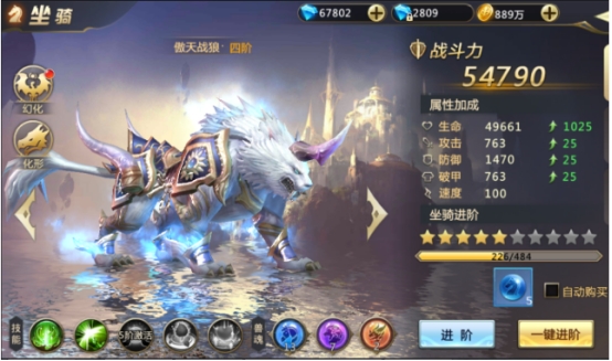 《诸神国度》坐骑系统攻略
