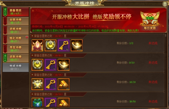《龙刃》开服冲榜攻略 《龙刃》开服冲榜攻略